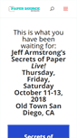 Mobile Screenshot of papersourceseminars.com